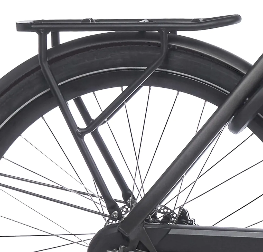 Équipement de portage arrière pour Cortina E-Nite idéal pour le vélotaf
