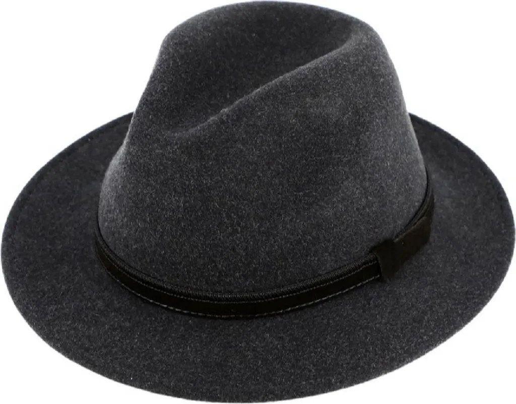Cappello Pieghevole Fiebig Feltro di Lana Waterproof con Paraorecchie