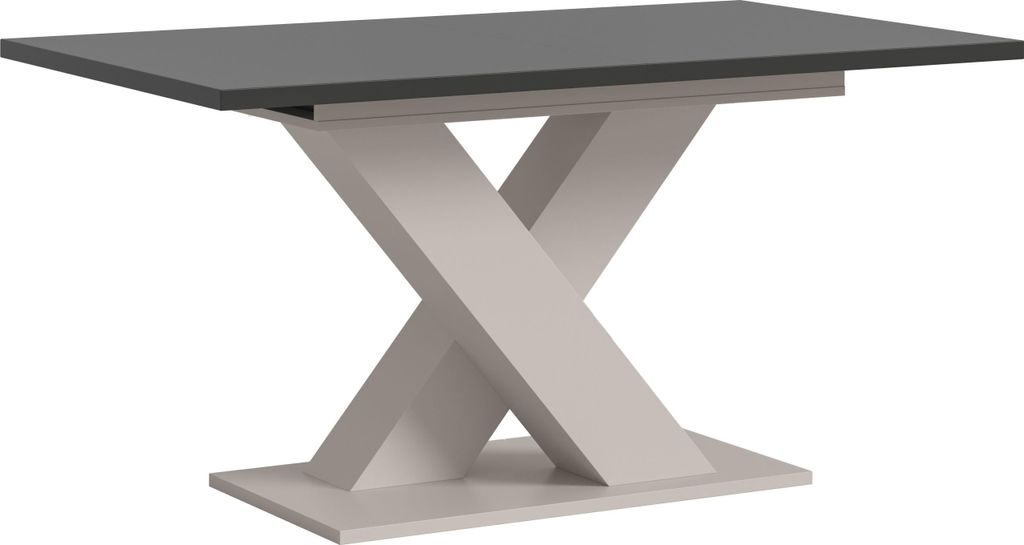 xonox.home Esstisch Motion Kaschmir Nachbildung/ grau Nachbildung B/H/T: 150x76x90 cm