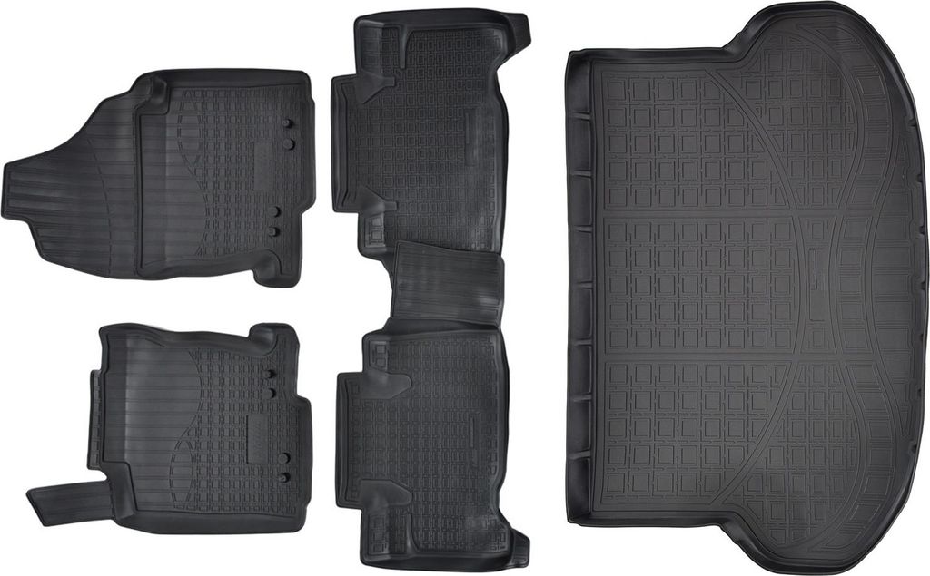 3D Tapis en caoutchouc pour Lexus  NX 2014-2021 et bac de Image du produit 