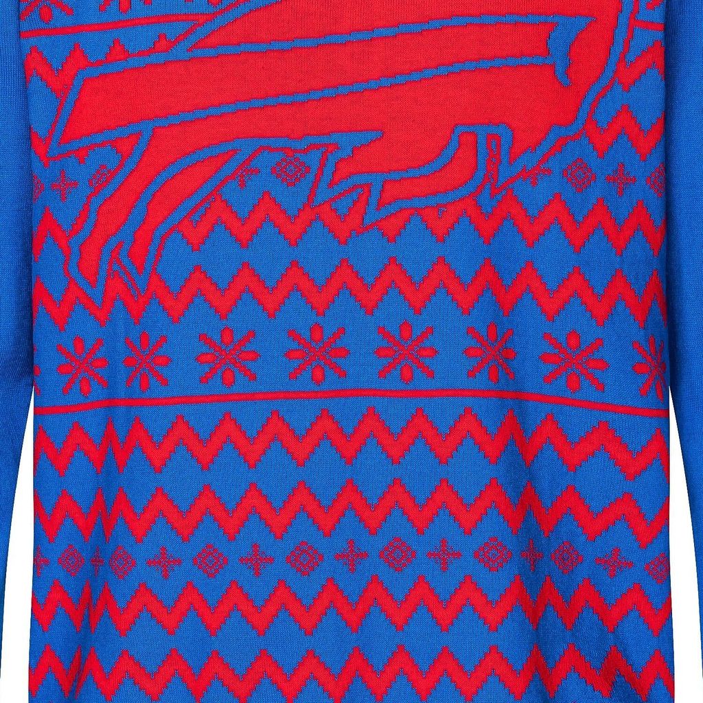 NFL Buffalo Bills Ugly Sweater Big Logo 2-Color Christmas Produktbild 4