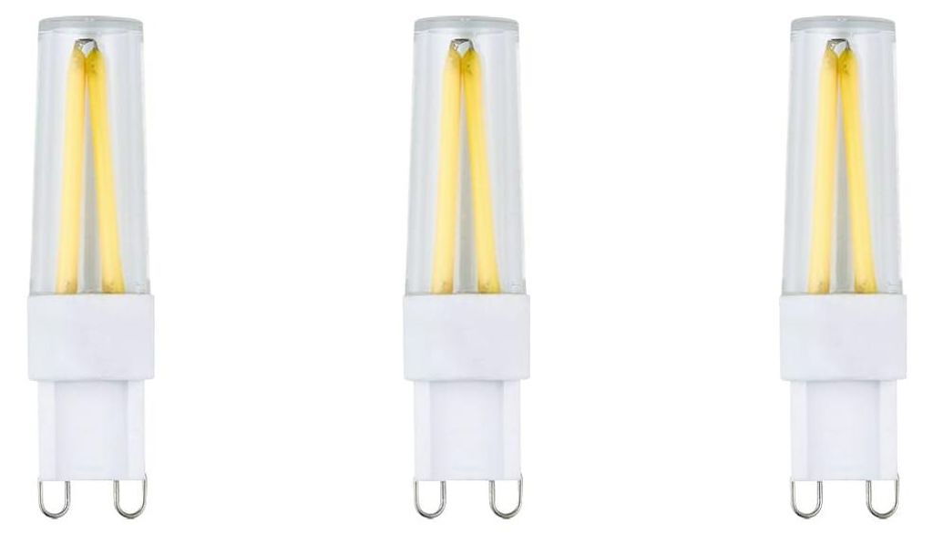 SPL G9 LED Röhrenlampe 2,5W 200lm 2700K Warmweiß 230V Dimmbar 3 Stück