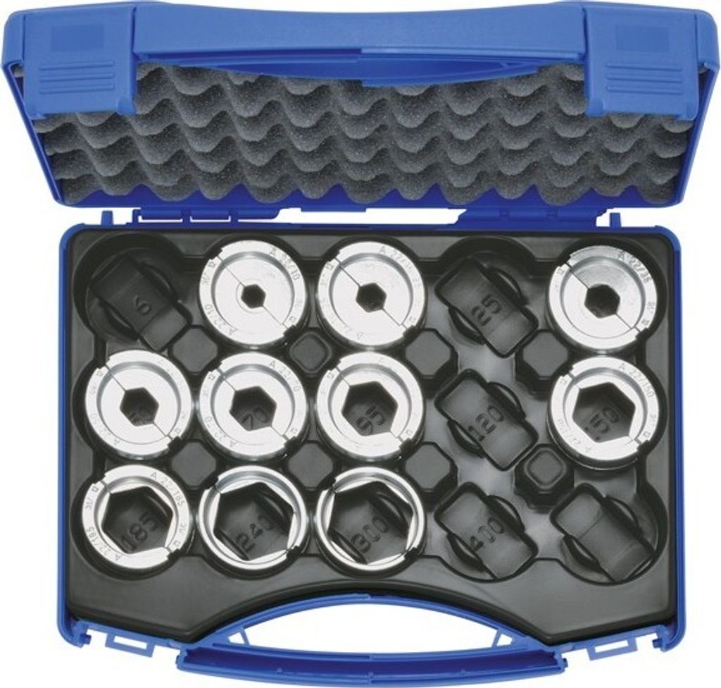 Klauke Presseinsatzset 10-300qmm A22SET