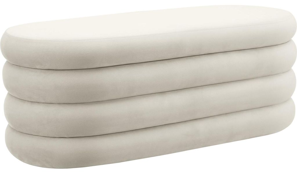 tectake® Polsterbank mit Stauraum Altu 110 x 45 x 42 cm Produktbild 