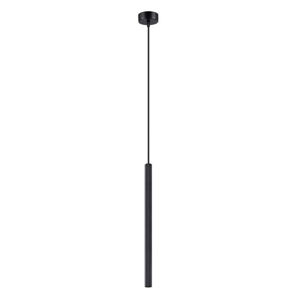 Suspension de Bar ou Table à Manger ARCHE 1 Noire 120x8x8cm en Acier
