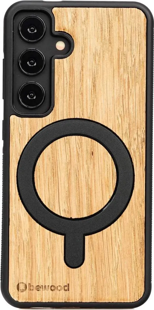 Cover Legno Rovere Bewood S25 MagSafe | Design Premium Eco-Friendly