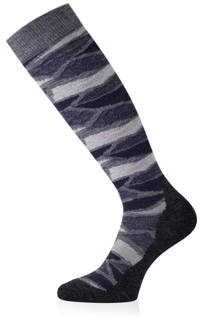 Lasting Merino-Skisocken SLJ blau