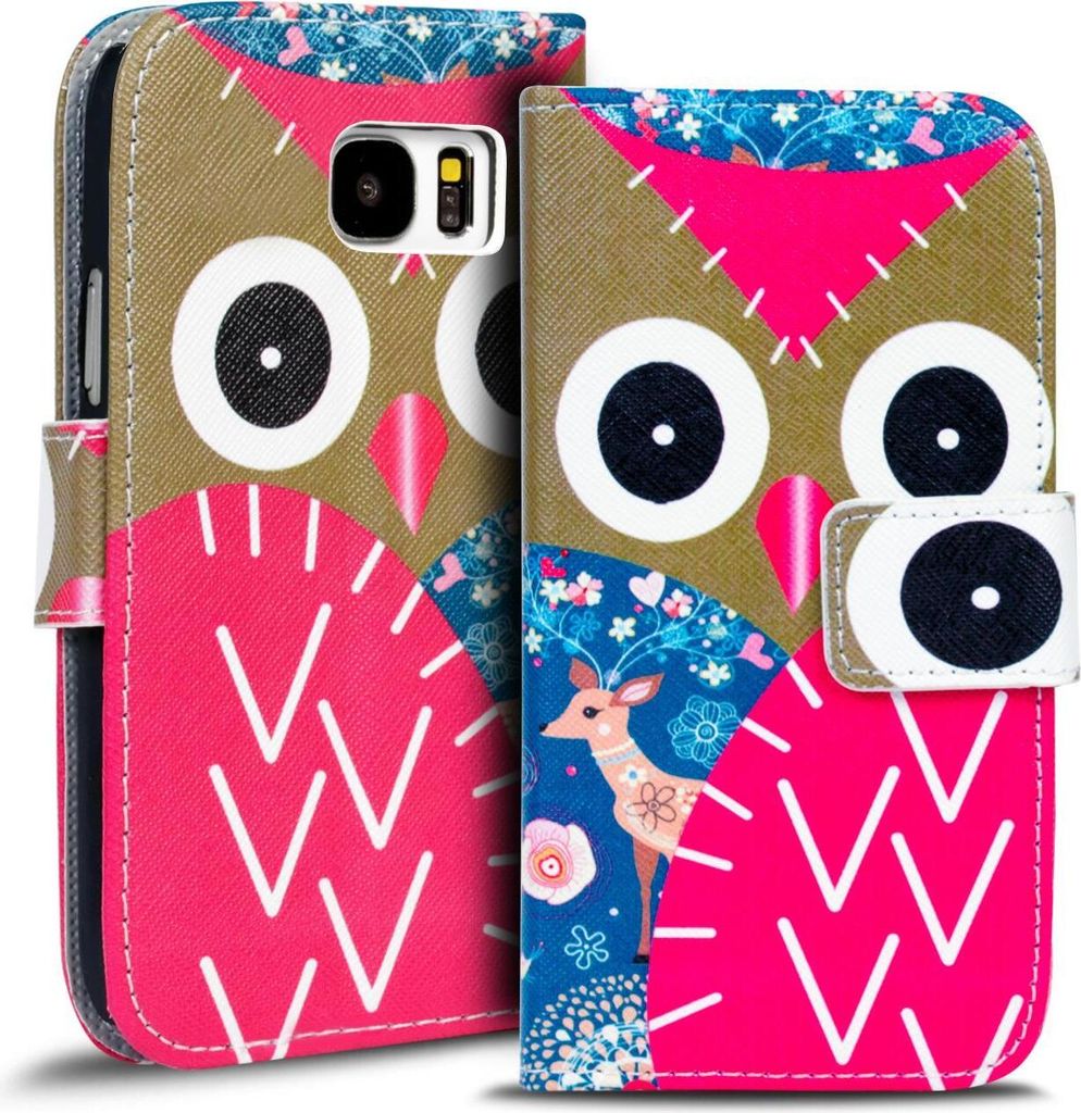 Conie Bild Klapp Hülle für Samsung Galaxy S7 Edge Kartenfach Tasche Rundumschutz als Motiv 17