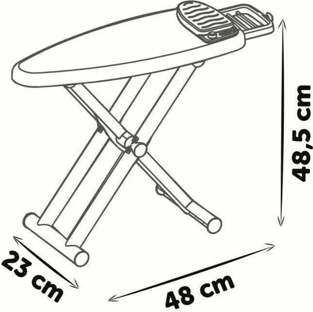 Table à repasser enfant Smoby MiniTefal pliable avec sa centrale à vapeur - 17