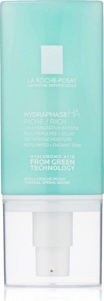 A product shot of a bottle of La Roche-Posay Hydraphase HA Riche.