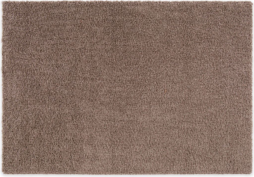 DomDeco Hochflorteppich ROMI, weicher 30mm Shaggy-Flor, Taupe, 160x230cm