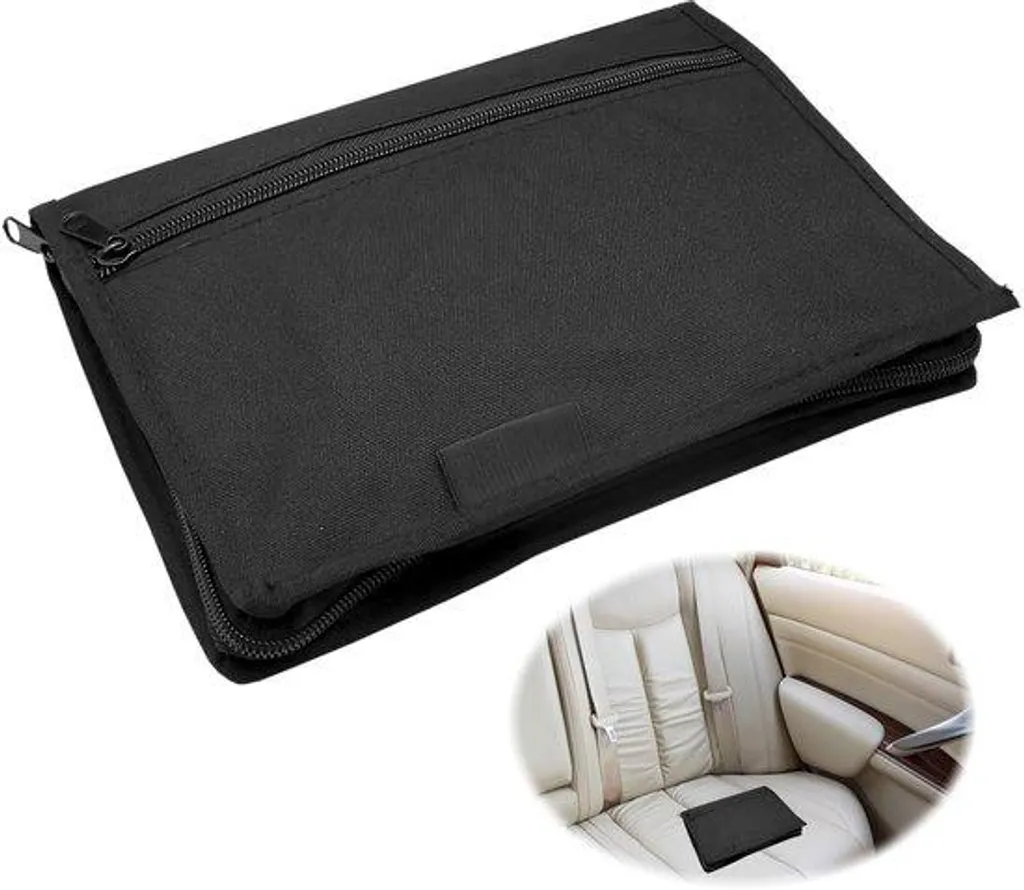 Organiseur de voiture A5 : porte-cartes portable pour documents de bord
