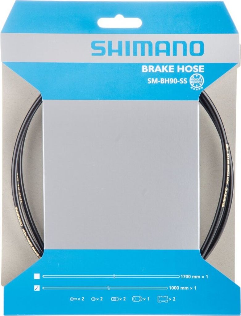 Shimano SM-BJ90-SS Bremsleitung für hydraulische Scheibenbremse Bremsrohr Fahrradbremse Bremsen Set