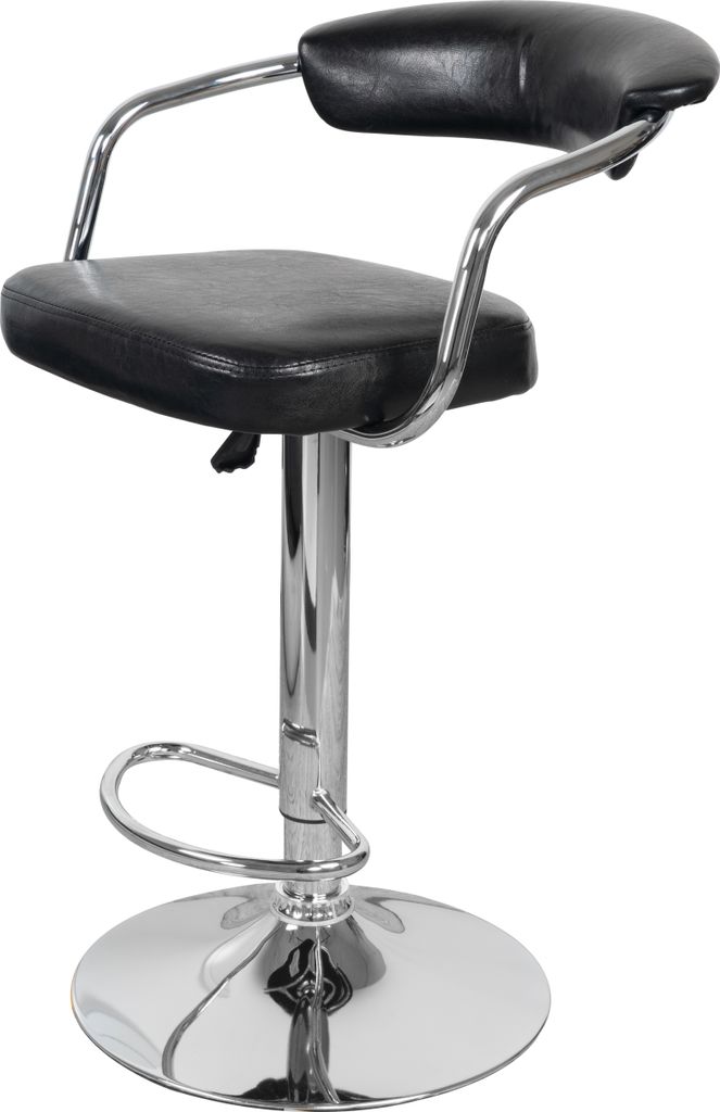 Barstuhl Midnight 500 2er-Set Schwarz Produktbild 
