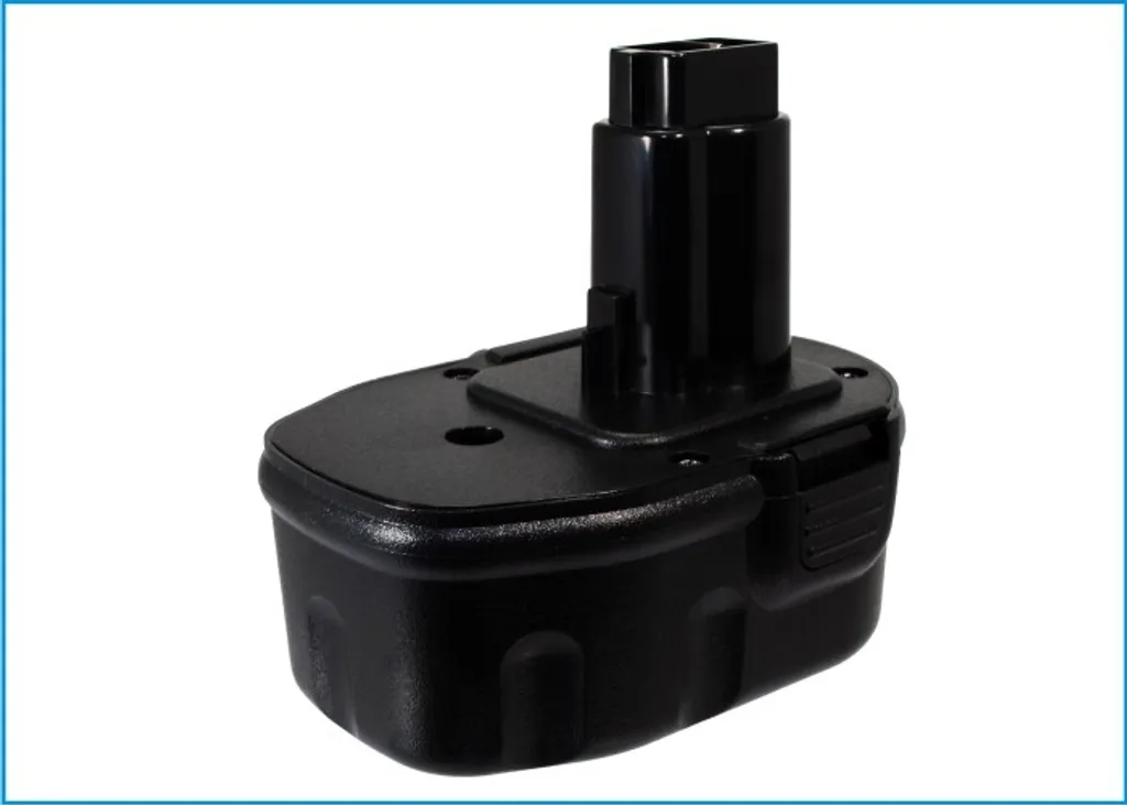 TECHTEK Batteria compatibile con [DeWalt] DC528 Flashlight, DC551KA, DC612KA, DC613KA, DC614KA, DC615KA, DC728KA, DC731KA, DC735KA, DC735KB, DC757KA,
