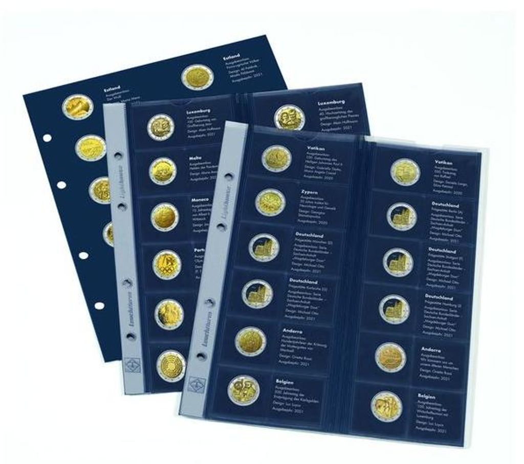 Nachtrag 2023 für Münzalbum Classic-OPTIMA, Europas Produktbild 
