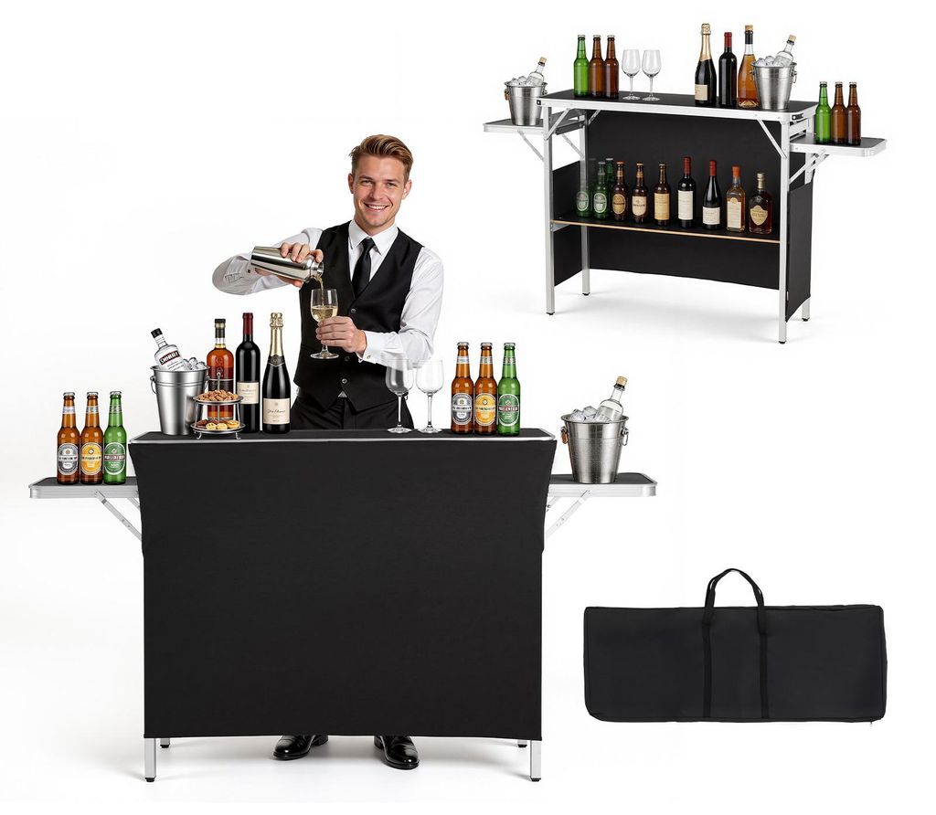 VEVOR Přenosná pultová sestava, rozměry 1100x390x880 mm, Obrázek produktu 