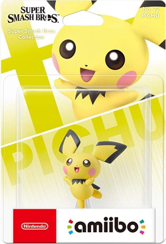 Nintendo Pichu - Sammlerfigur - Schwarz - Gelb - Anime & Produktbild 
