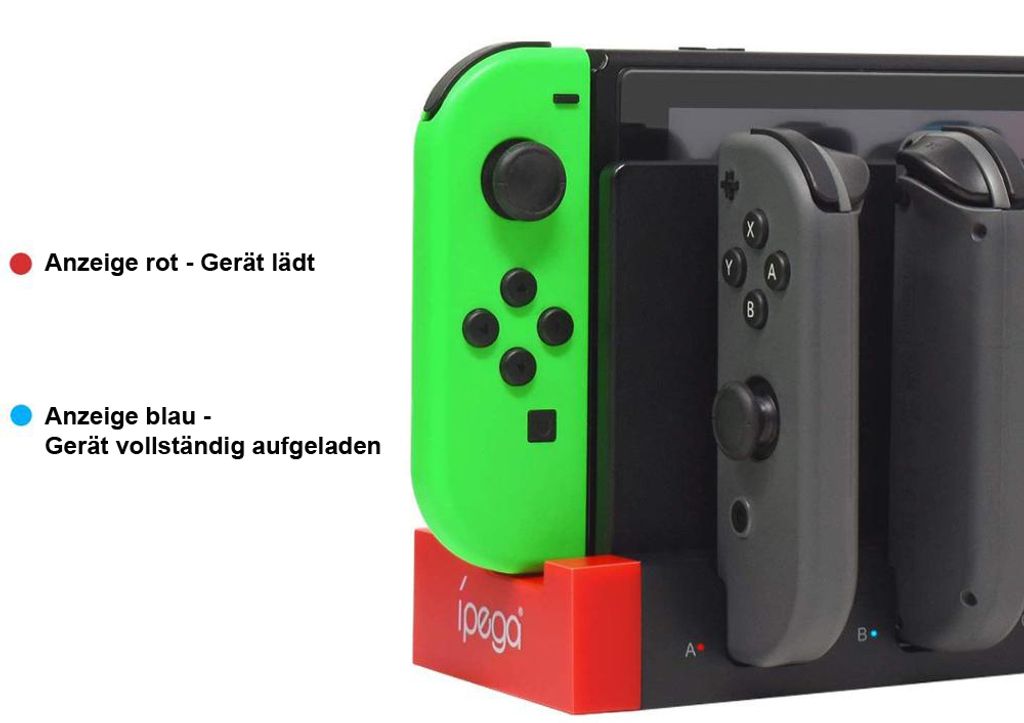 Joy-Con 4fach Ladestation [Nintendo Switch] Produktbild 2
