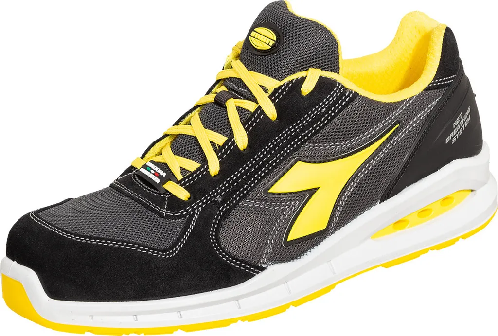 Diadora Run Net Airbox Noir Taille 41 : Chaussures de Sécurité S3 SRC