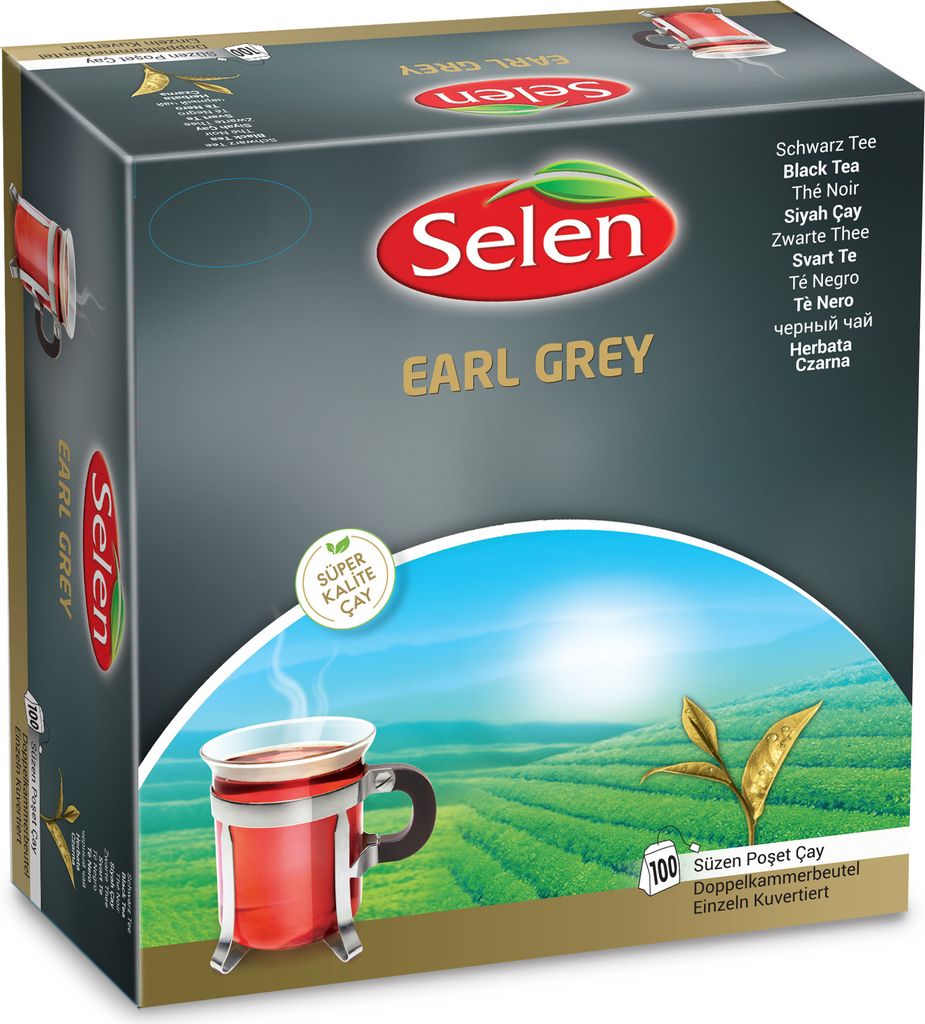 SELEN Earl Grey 100 Tassenbeutel Produktbild 