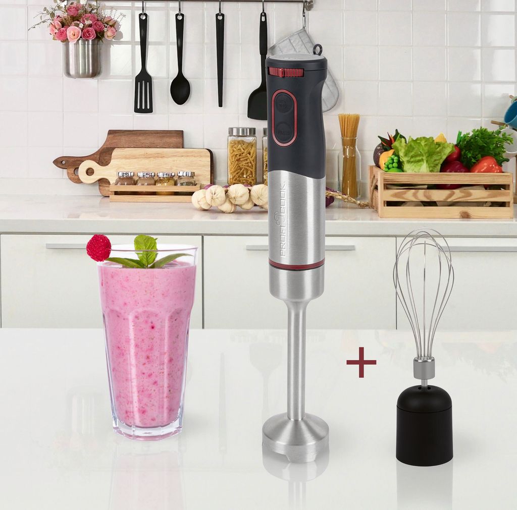 ProfiCook Stabmixer-Set PC-SMS 1226 Edelstahl, Handmixer, Produktbild 7