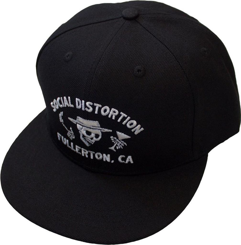 Social Distortion - "Fullerton Skelly" Snapback Mütze für Produktbild 