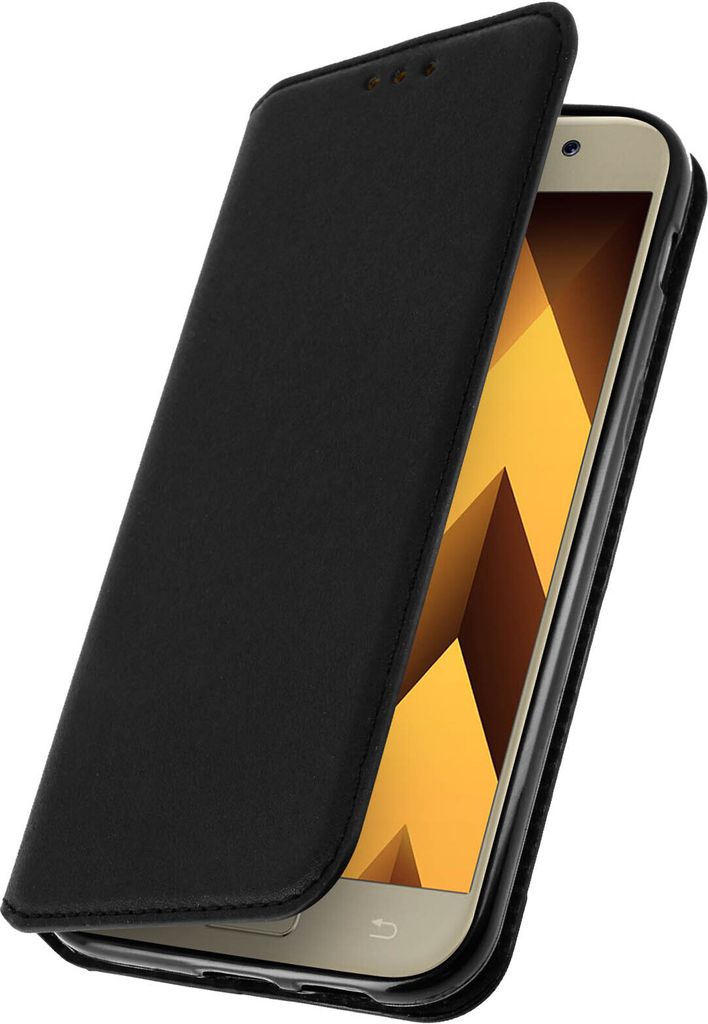 Samsung Galaxy A3 2017 klassische Flip-Schutzhülle – Schwarz