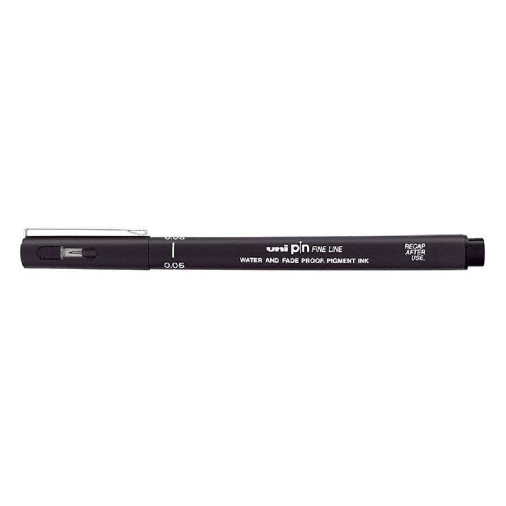 penna uni-ball con punta in fibra PIN 005200 N, nero Immagine del prodotto 