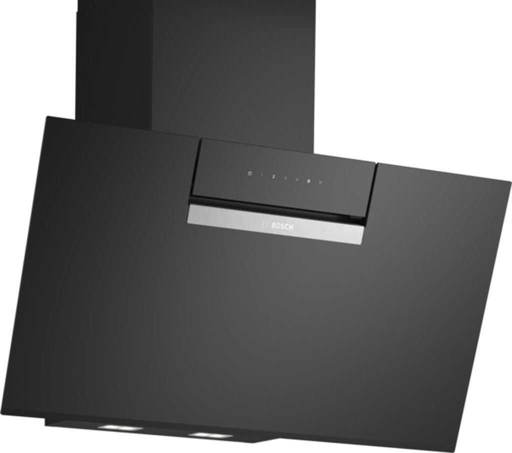 Cappa decorativa angolare da 80 cm, 768 m³/h, nera Bosch Immagine del prodotto 