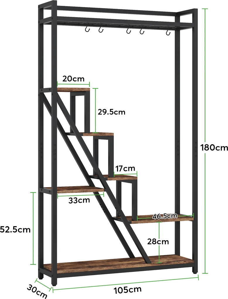 Support Plantes Vertical 180cm : Solution Gain de Place pour Intérieur - 3