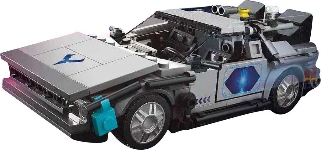 Stampo King® 27019 Delorean-12 Auto + Vetrina Immagine del prodotto 