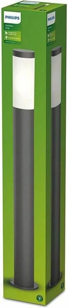 Borne de Jardin Design Philips Utrecht Anthracite pour Allée Extérieure