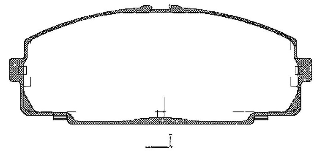 TRISCAN Bremsbeläge Bremsklötze VORNE 8110 13016