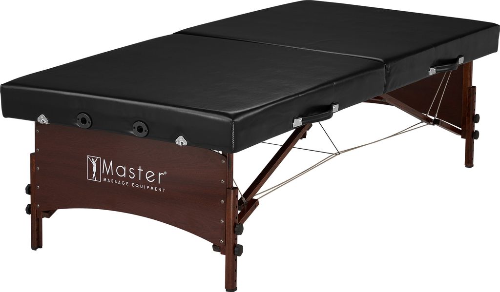 Master Massage Montclair Massageliege – Klappbar, 79 Cm Breit, 7,6 Cm Polsterung, Inkl. Zubehör