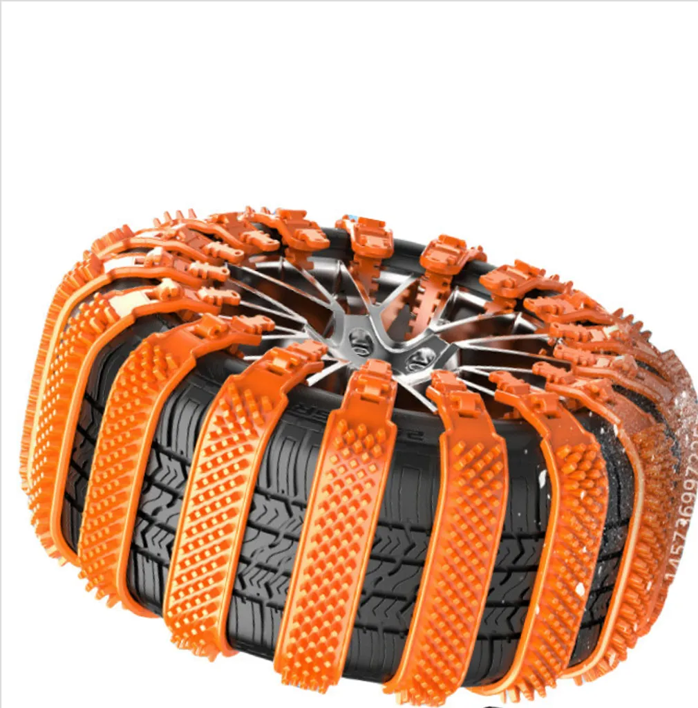 Kit Catene Neve INF 10 Pezzi Arancio - Avventura Sicura in Montagna - 3