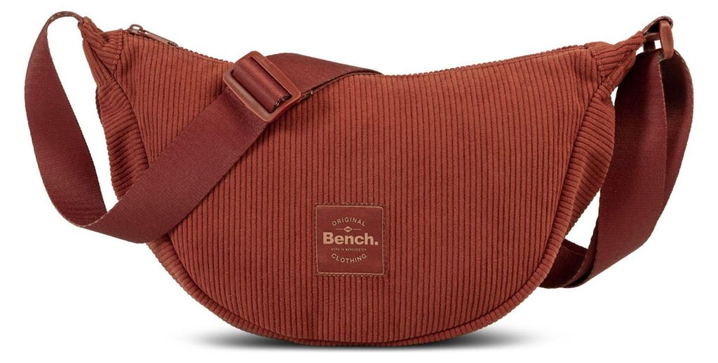 Bench. Umhängetasche Cord Crossbody Bag Rust Brown rot Produktbild 