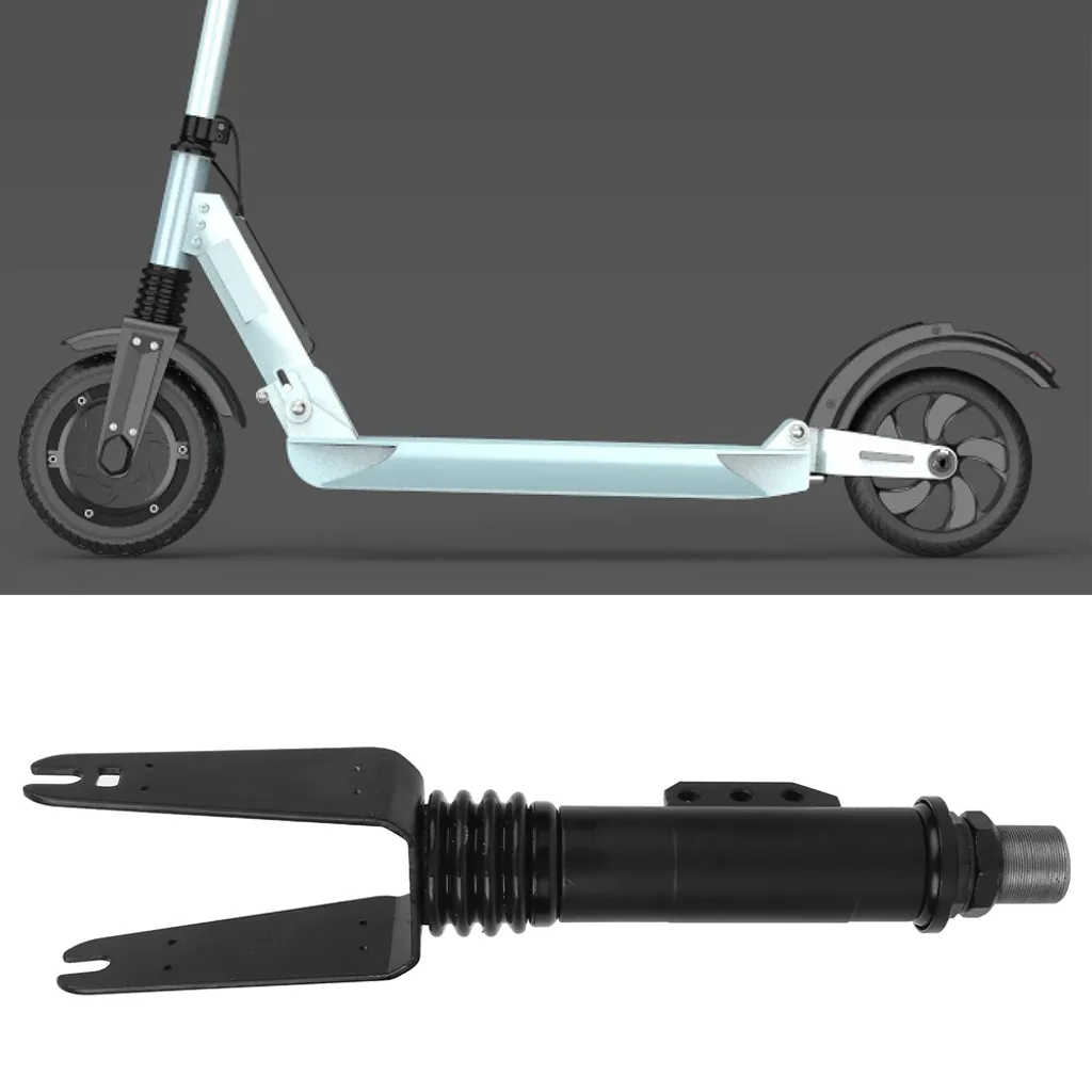 Fourche avant robuste à absorption de chocs pour scooter électrique 8"