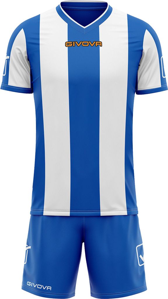 Sportset Givova Catalano Royal-Weiß Blau