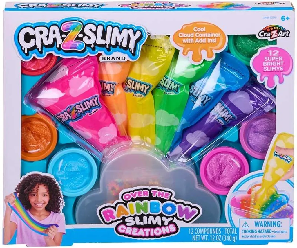 Cra-Z-Art Over the Rainbow Kit Slimy Creations : créez votre slime coloré