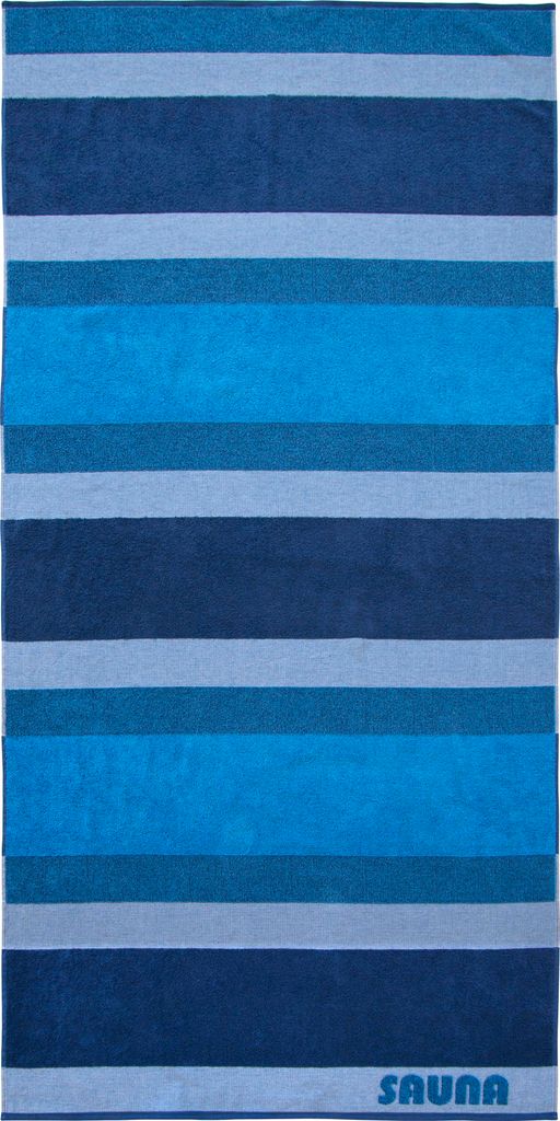 Dyckhoff Saunatuch XL Stripe blau 100,0 x 200,0 cm