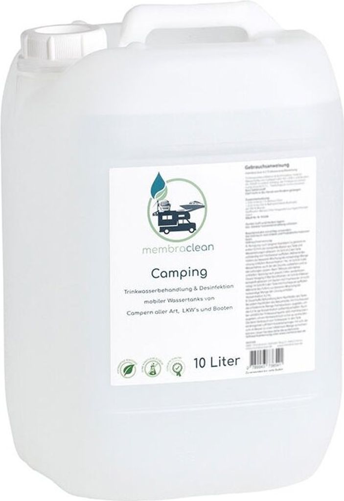 10 Liter membraclean Trinkwasseraufbereitung Camping & Produktbild 