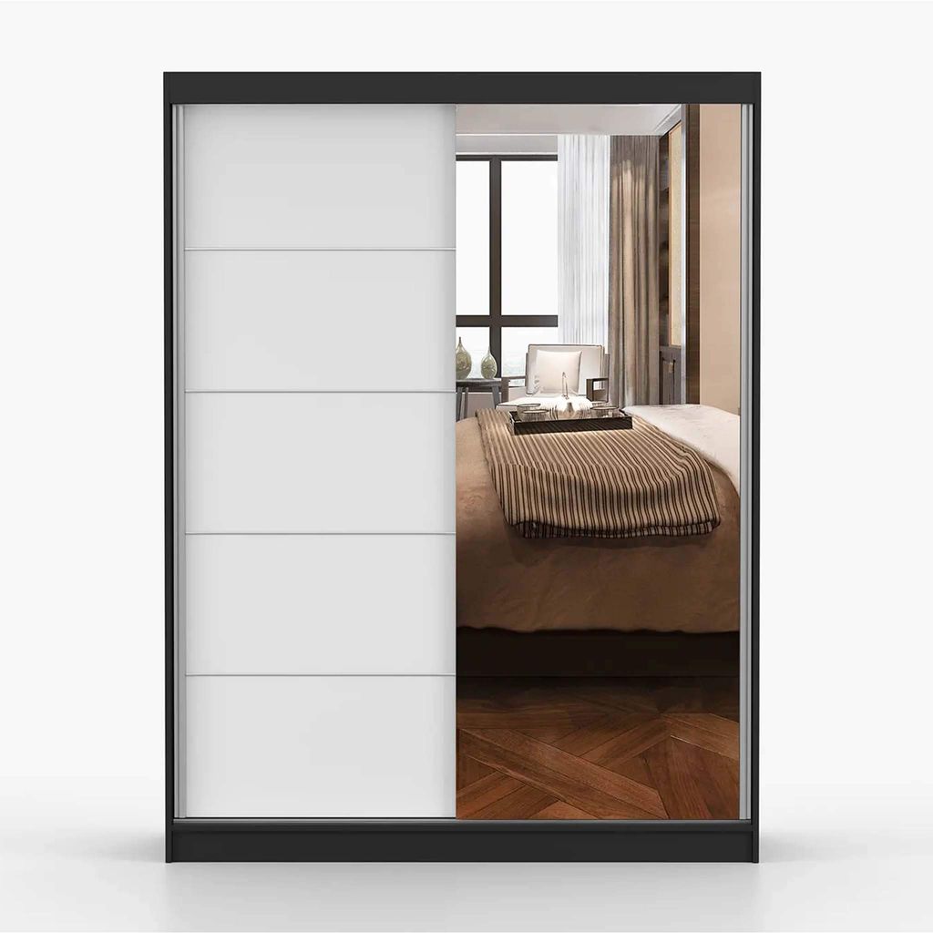 Kleiderschrank Schwebetürenschrank Schrank Schlafzimmer  Produktbild 7