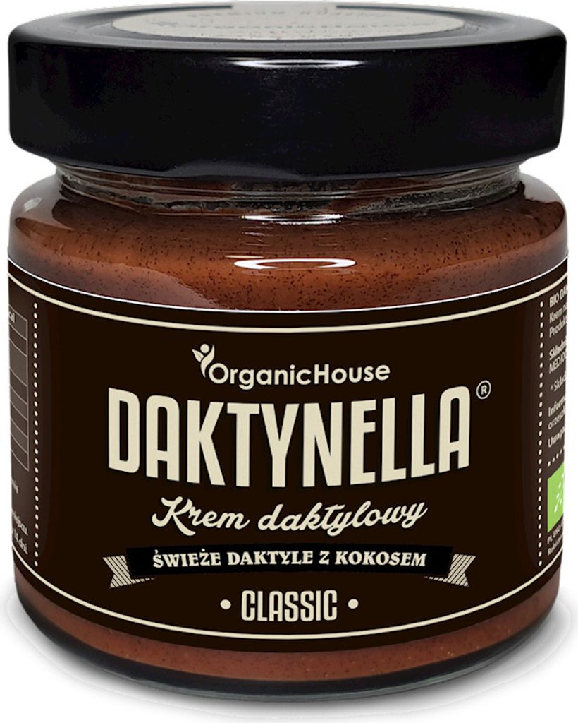 KOKOS-DATTEL-CREME CLASSIC GLUTENFREI 190 g – ORGANICHOUSE (DAKTYNELLA)