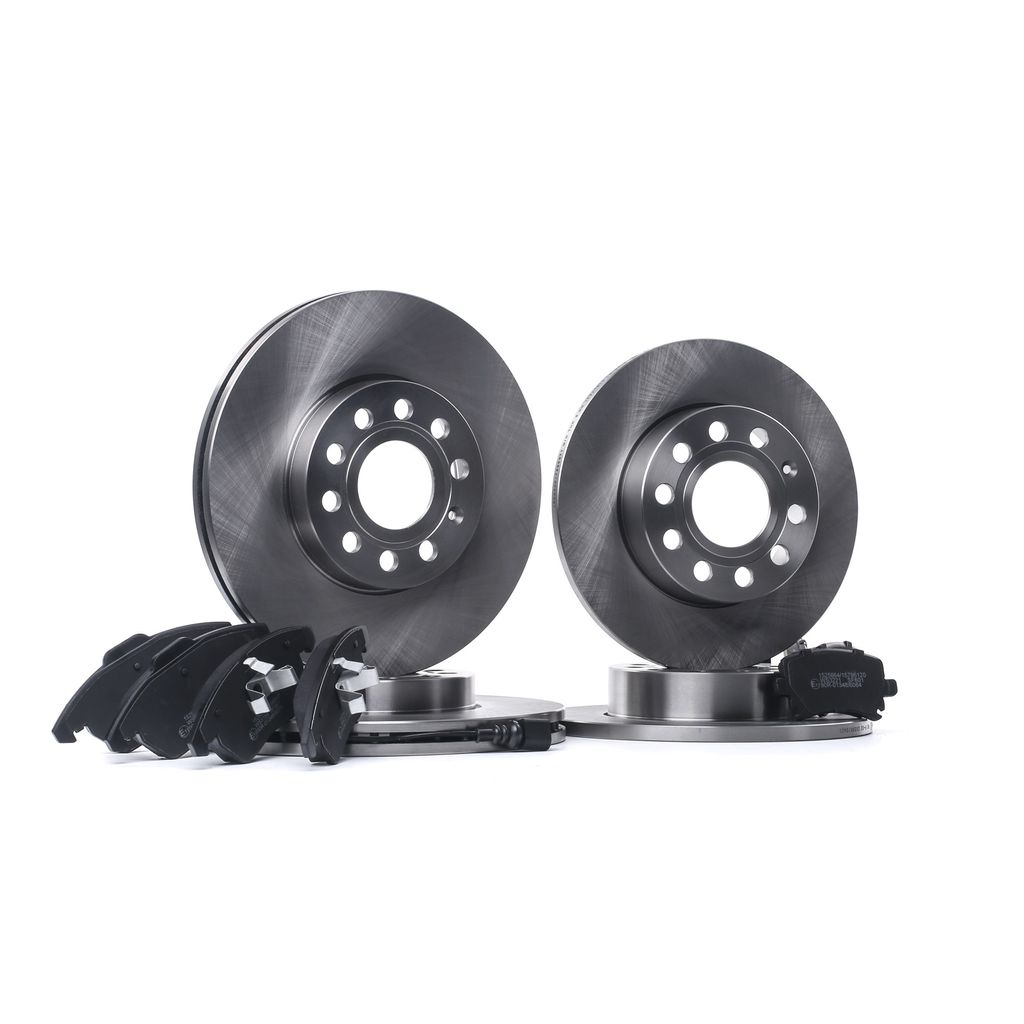 2X Bremsscheiben + Bremsbeläge Vorne Hinten