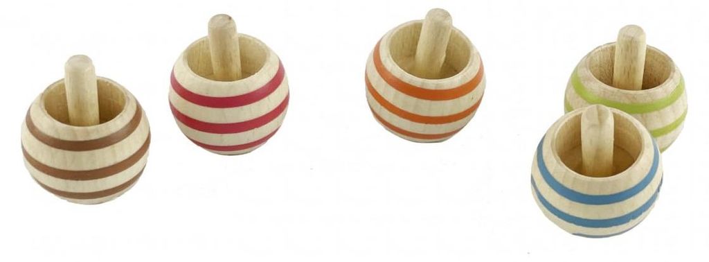 Doppelseitiger Holzkreisel, Egmont Toys