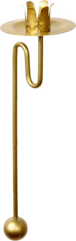 Baumkerzenhalter Balancehalter Gold matt, Set:6er Set Produktbild 