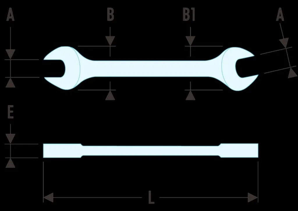 Facom Maulschluessel "Serie 44" 16x18 mm