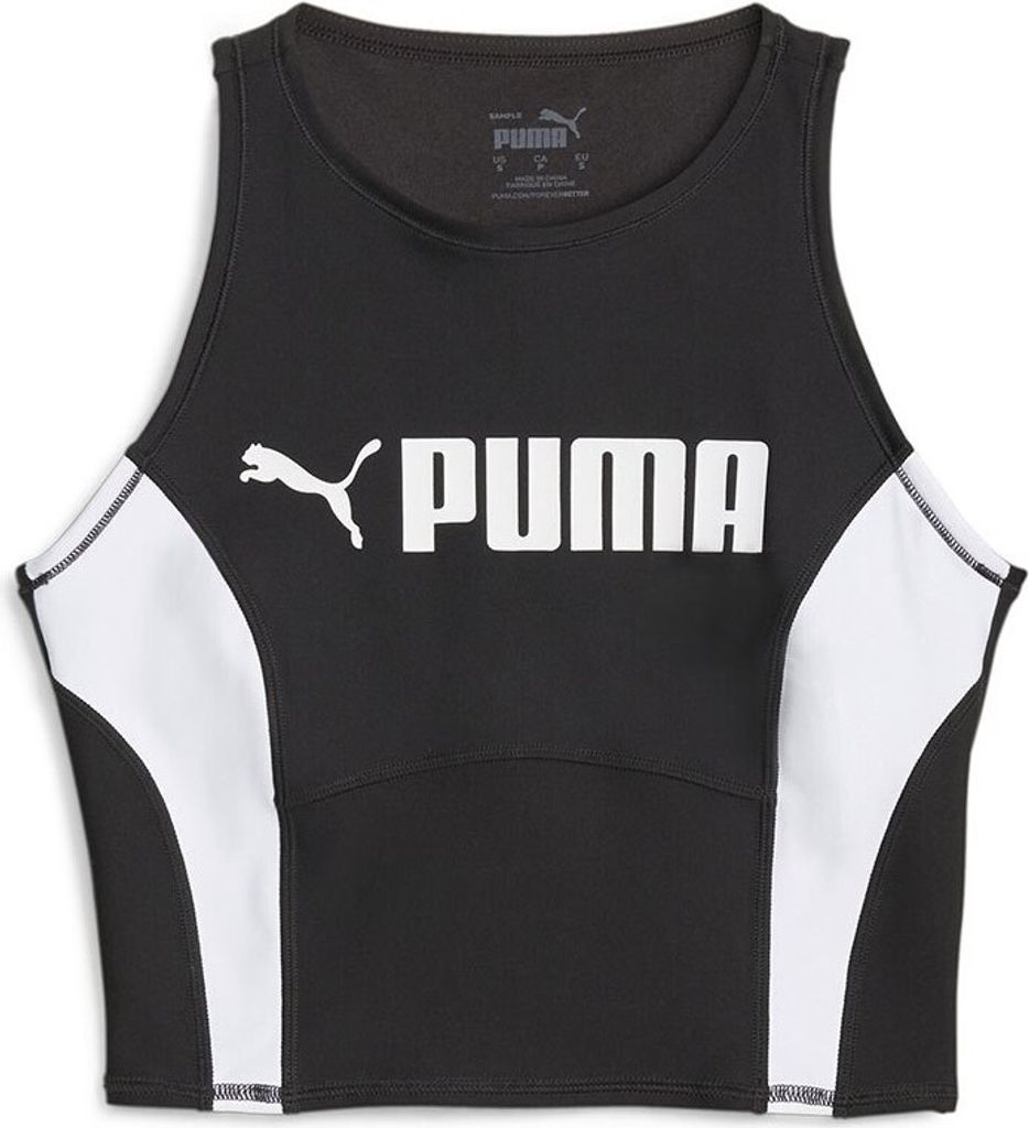 Puma Fit Eversculpt Ärmelloses Oberteil Schwarz L Frau Schwarz L