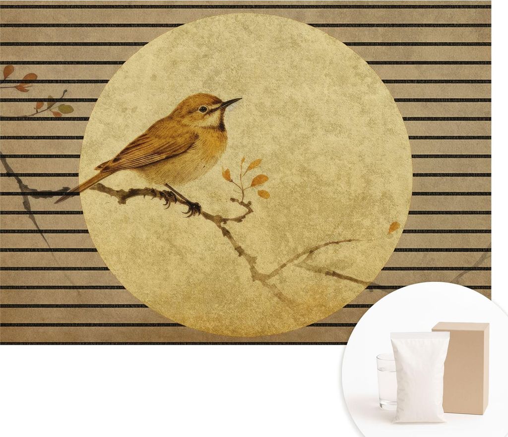 Fototapete - Wandbilder für Wohnzimmer - 208x146 cm - Dekorative Wandfolie - Modernes Design für Wanddekoration - Tapeten für Innenräume - Harm...